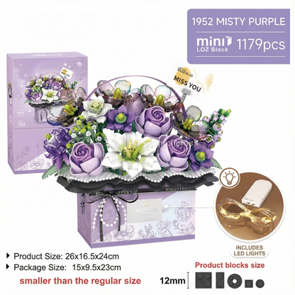 Forever Blooms Rose Building Set