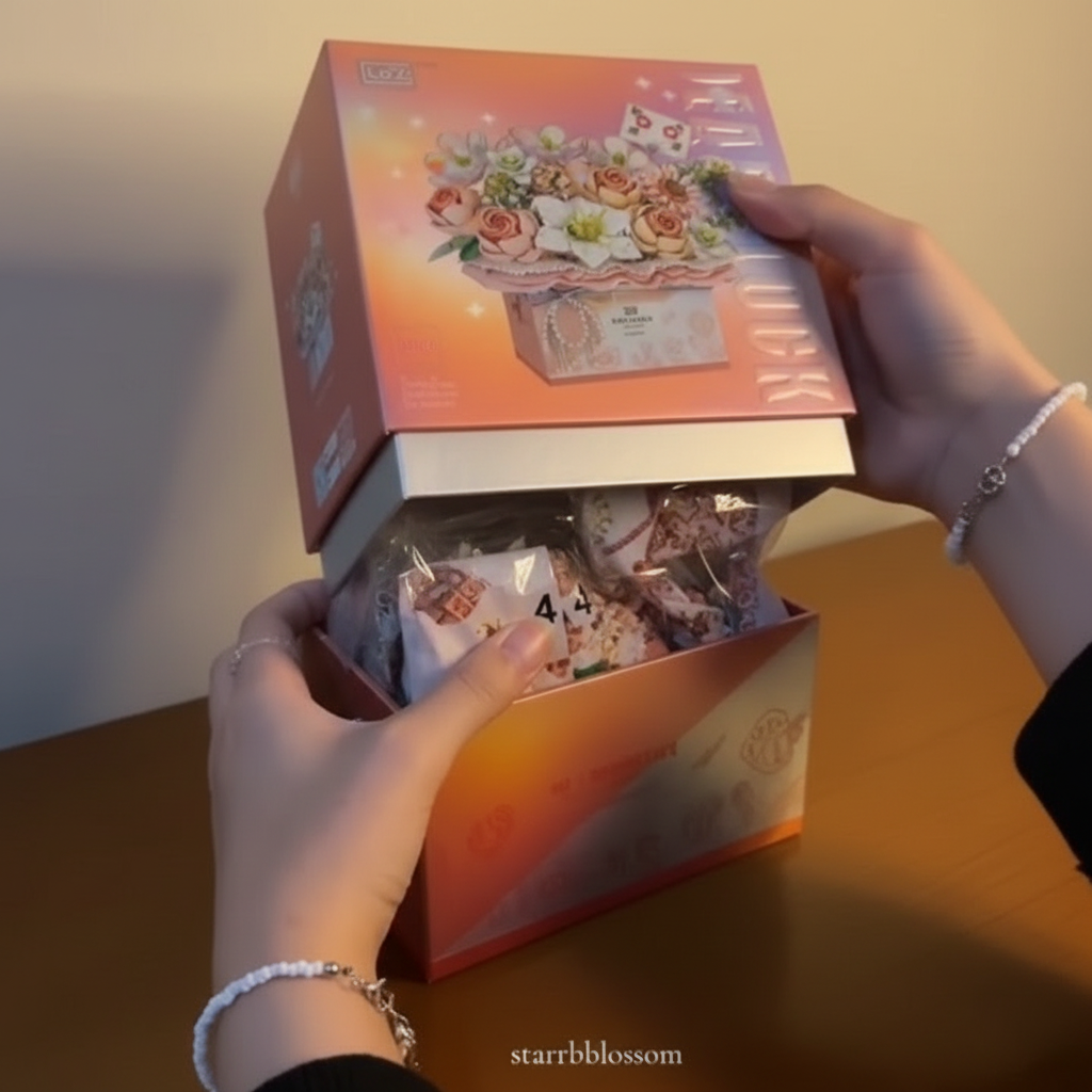 Forever Blooms Rose Building Set