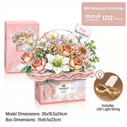 Forever Blooms Rose Building Set