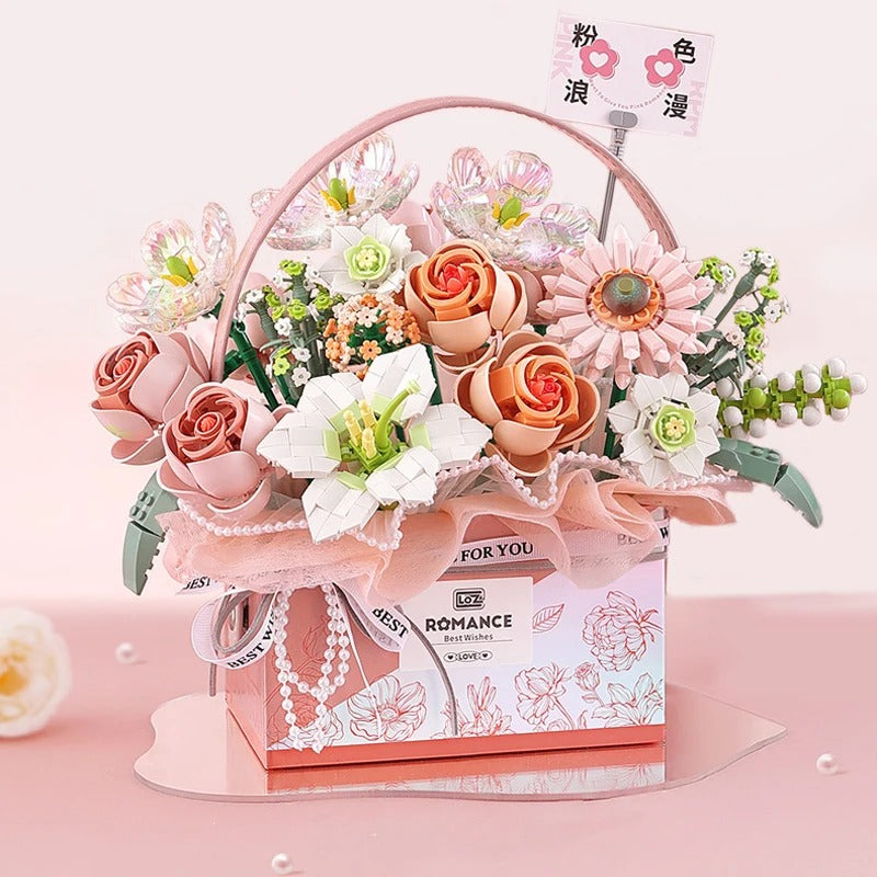 Forever Blooms Rose Building Set